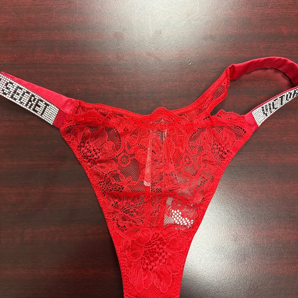 Victoria Secret Shine Strap Thong